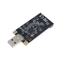 Msata to USB 3.0 솔리드 스테이트 드라이브 ASM1153E 칩 플러그 앤 플레이 크기 3050, 한개옵션0