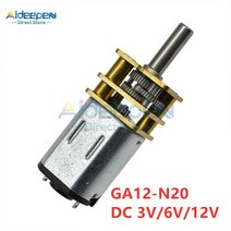 기어 모터 DC 3V 6V 12V 30RPM 50RPM 60RPM 100RPM 150RPM 200RPM 300, 400RPM