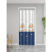 전세집중문 고급형 현관중문커튼 공백 간이 중문대신 대용 전세집 베란다커텐 패브릭가림천