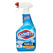 유한락스 욕실청소용 대용량 용기 600ml, 1개