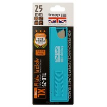 트룹런던 세이프티 커터날(TLb25) 칼날교체 25mm 칼심 컷터칼 공업용커터칼 커터칼심 교체칼날 커터날리필, #상품선택#, 단품