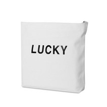 탄탄한 캔버스 심플 디자인 사각 데일리에코백 럭키백