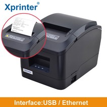 XPRINTER 송장 프린터 택배 라벨기 라벨 출력기 프린터기 wholesale160mm s 자동 절단기 열전 사 80mm pos 주방 (USB LAN 포트 포함), 란 포트, 나는 플러그