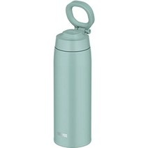 써모스 THERMOS 보온병 JU-750 IBL 보온병 여행 머그컵 캐리어 고리 750 ml 인디고 파랑색, 380ml + C