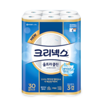 화장지/휴지/ 울트라 클린 3겹 25m 30롤 x1개, 화장지/휴지/ 울트라 클린 3겹 2