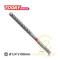 HILTI 힐티 함마 드릴 비트 TE-CX 1_4INx100mm 4날 기리 SDS 플러스 햄머 해머 콘크리트 앙카 전기 전동 충전 카리스툴