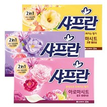 샤프란 아로마 시트 30매 섬유 유연제 간편한 티슈형, 12_후레쉬드림 x 4개 (120매)