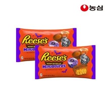 농심() 리세스 미니어처 컵 281g x 2개 피넛버터컵 땅콩 타르트 초콜릿 초콜렛, 단품