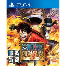 PS4 원피스 해적무쌍 3 정식발매 일본어버전 깨끗한중고