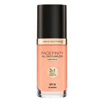Max Factor 맥스 팩터 페이스피니티 3 In 1 파운데이션 80 브론즈 Facefinity Foundation Bronze 30ml, 1세트