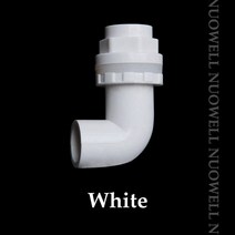 ID 20/25/32mm l형 PVC 파이프 거치대 두꺼운 수조 배수관 조인트 정원 관개 튜브 부품, 01 White_02 25mm