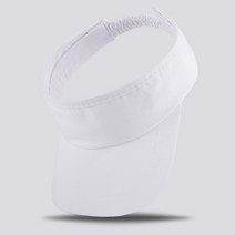 팸드님 스포츠 밴드 썬캡 골프 테니스 모자, 화이트