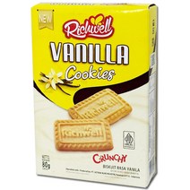 리치웰 바닐라 쿠키 수입 과자 아이들 간식, 10개, 80g