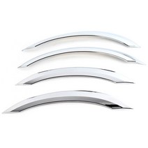 SAFE 크롬 자동차 휀다몰딩 기아 4p, 카니발1, 2