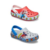 크록스 키즈 펀랩 라이트 클로그 206438 206374 아동 샌들 2종 택1