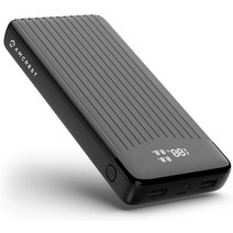 Amcrest USB C 전원 은행 26800mAh 휴대용 충전기 외부 배터리 백업 LED