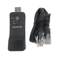 2.4GHz 300Mbps USB To RJ45 Wifi 범위 확장기 무선 TV WiFi 동글 어댑터 WPS 삼성 호환 LG 소니 HDTV 드롭쉬핑