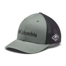 Columbia 여성용 메시 볼 캡 블랙/스톤 그린 피크2리버 스몰/미디엄 [관부가세 포함] 813749, Metal/Shark