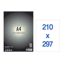 잉크젯 투명라벨 IC-3130 5매 1칸 폼텍, 상세페이지 참조