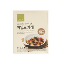 ORGA 가정식 마일드카레 300g (150gx2봉) 별식 술안주 간편식 캠핑 혼밥 자취 튀김, 9개