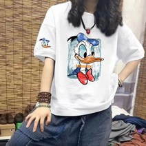 여성 라운드넥 반팔티 여자 루즈핏 박스티 여름 홈웨어 이너 기본 면티