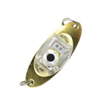 집어등만들기 낚시용품 5.5cm2.1 LED 낚시 미끼 라이트 물고기 플래시 램프 깊은 드롭 스푼 수중 눈 모양 태클 137851, CHINA, WHITE, 01 WHITE