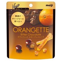 일본 메이지 Orangette 오렌지 비터 초콜릿 49g 8개