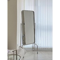 스탠드전신거울 스테인레스 전신거울 스윙거울 심플모던거울, 전신거울