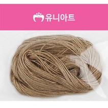 마끈 마사끈 50M 선물 포장 재료 밧줄 리본 로프줄 캣타워, 4합
