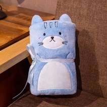 밀크봉봉 극세사 캐릭터 무릎담요