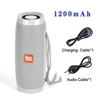 카페 스피커 휴대용 블루투스 호환 방수 무선 LED 스피커 FM 라디오 USB 뮤직 센터, 04 Gray_01 SK