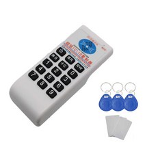 전자 키 복사 ID카드 아파트 공동현관 도어락 열쇠 복제 RFID 125KHz 13.56MHz, (본체X) 고리형 13.56MHz 10pcs