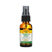Country Life 컨트리라이프 비건 D3 섭취가능 스프레이 50mcg 2000IU 24ml 비타민D 지의류 지용성비타민 콜레칼시페롤