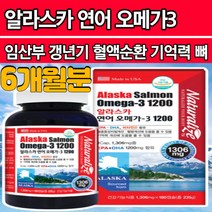 알래스카 미국산 새몬 오메가3 임산부 임신 수유부 남자 중학생 혈류관리복합식품 영양제