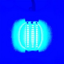 갈치 명장 집어등 문어100 W 12V LED 수중 낚시 라이트 수족관 스피어피싱 바다 조명 오징어 방수 미끼 어, 01 파란_01 71-80W