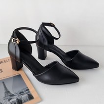 국내생산 여성용 메리제인 펌프스 힐 7cm 여성구두