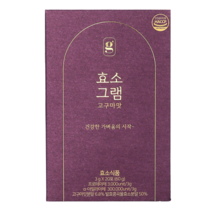 효소그램 고구마맛 효소다이어트 곡물발효효소 포당 3g, 1박스, 20포