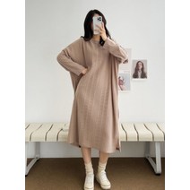 니트 배이비 골지박스 롱원피스 GRT32