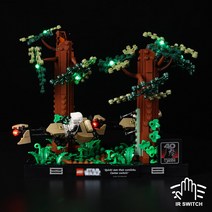 레고 75353 LED 라이트 키트 빌딩 블록 엔더 스피더 체이스 디오라마 포함, 01 Classic Version