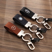 카퓨어 자동차 키링 차량용 열쇠고리 명품 가죽 키홀더, 엠블럼 가죽 키링, 17.피아트(무료증정)