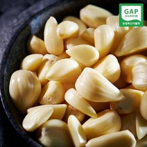 [자연맛남] 아삭한 대서 깐마늘 1kg (중)