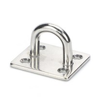 M5 M6 M8 304 스테인레스 스틸 U 형 후크 와이어 로프 장력 장치 음영 그물 타포린 설치 DIY 도구 도어 볼, 04 Rectangle_01 M5