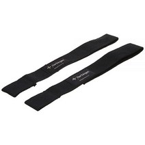 하빈져 헤비 코튼 리프팅 스트랩(쌍) 블랙 홈트레이닝 헬스