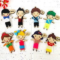 TD 걱정인형NONO해피인형만들기 미술수업 점토놀이 조소수업 1인세트 DIY클레이, 남아, 본상품선택