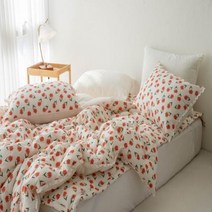 로엘 플로렌스 30수광목 차렵이불 S세트 송화침장