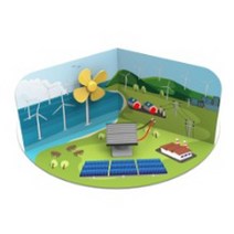 신재생 에너지 발전 키트 (태양광 풍력 혼합형)