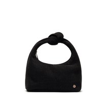 [23PS]FENNEC KNIT KNOT BAG - BLACK / 페넥 니트 노트백 블랙