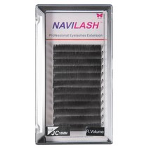 미성메탈 인조속눈썹 V래쉬 JC컬 10MM (굵기 0.07), 1박스