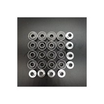롤러 스케이트 베어링 부싱 스페이서 보드, 16bearings8bushings
