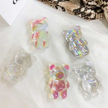 for 오로라 곰돌이 그립톡 에폭시 스마트톡 아크릴 레진 사포포함, D타입